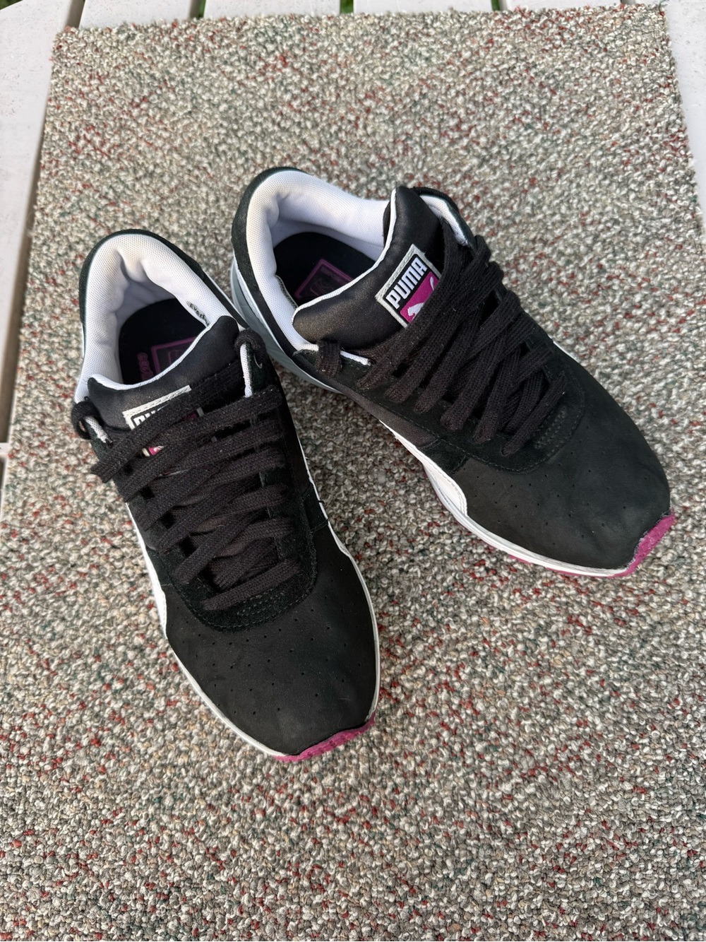 📣PUMA Body Train Black Nubuck Sports/Fitness Shoes - Picture 1 of 16